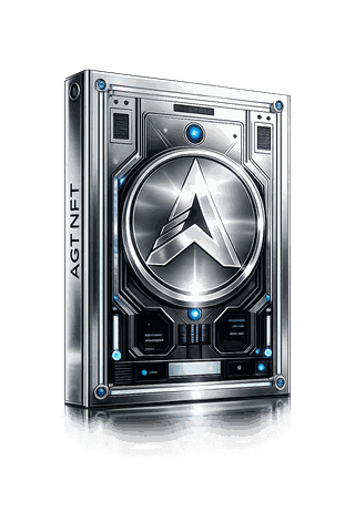 AGT NFT 等级 1 — Silver tier reward card with 1.5× multiplier