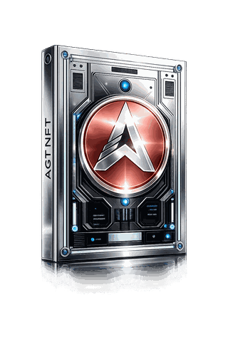 AGT NFT 等级 2 — Ruby tier reward card with 2.0× multiplier