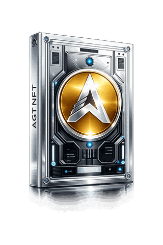AGT NFT 等级 3 — Gold tier reward card with 2.5× multiplier