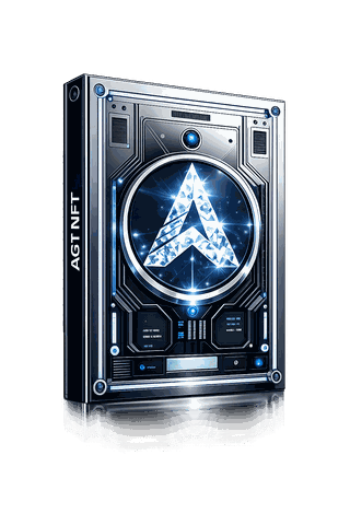 AGT NFT 等级 4 — Diamond tier reward card with 3.0× multiplier