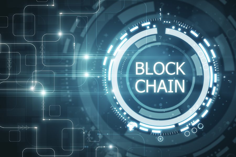 Glowing blockchain HUD with interconnected nodes — symbolizing Web3 infrastructure and a clear roadmap